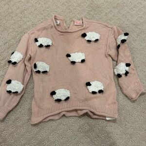 Zara knit sheep sweater